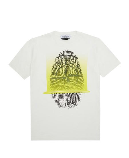 Stone Island Junior - Print T-Shirt in White (781621053)